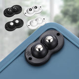 Pâte d'acier inoxydable Mini Roue Universelle 360°(4pcs)