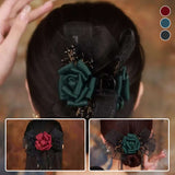 Épingle à cheveux en forme de rose