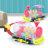 Train d'engrenages Transparent Électrique