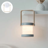 Lampe télescopique en bois créative