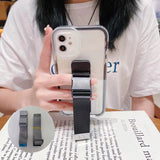 Lanière de téléphone portable multifonctionnelle réglable