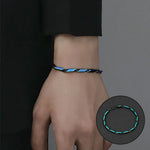 Bracelet Hip Hop En Titane Trempé