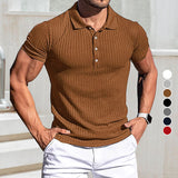 Chemise De Golf De Couleur Unie Pour Hommes