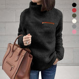 Pull Thermique à Col Roulé Zippé