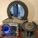 Ornement créatif en résine lumineuse Stargate