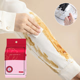 Lingettes humides pour le détachage