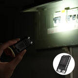 Mini lampe de poche porte-clés magnétique