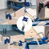 Outil de menuiserie - Clip en métal à angle droit à 90 degrés