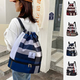 Sac à dos décontracté léger et imperméable pour une séparation humide et sèche