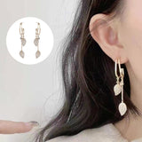 Boucles D'oreilles Fringe Leaf, Boucles D'oreilles "Fille de la mer"