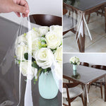 Nappe transparente pour protéger la table
