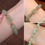 Bracelet calcédoine vintage