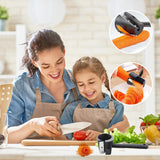 Rouleau à fleurs en spirale pour fruits et légumes