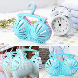 Support de séchage de soutien-gorge en plastique antidérapant sans déformation