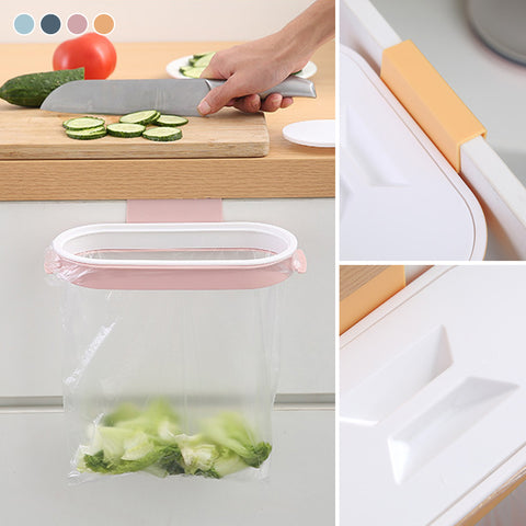 Support sac poubelle avec couvercle