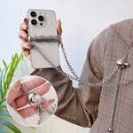 Lanière en métal pour téléphone portable