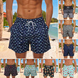 Short de plage décontracté à cordon