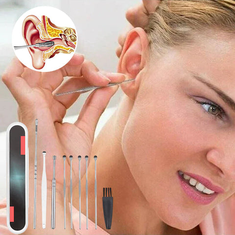 Set de pelles à oreilles en acier inoxydable