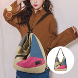 Sac à Dos Décontracté en Toile à Double Épaule pour L'extérieur