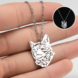 Collier Visage de Chat