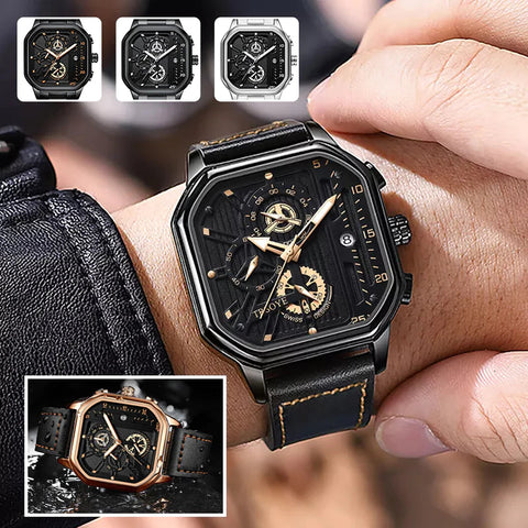 Montre à quartz étanche pour homme