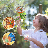 Pistolet à bulles à coussin de vent dinosaure