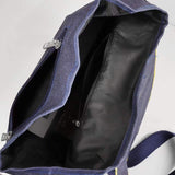 Sac à dos feuille en cuir de liège vert