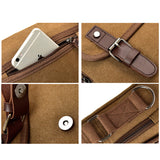 Sac à bandoulière en toile pour homme