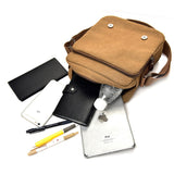 Sac à bandoulière en toile pour homme