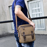 Sac à bandoulière en toile pour homme