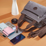 Sac à main à bandoulière multi-poches haute capacité