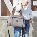 Sac à main à bandoulière multi-poches haute capacité