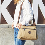 Sac à main à bandoulière multi-poches haute capacité