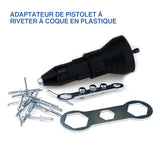 Adaptateur de perceuse à rivets