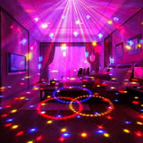 Ampoule Rotative Colorée Boule Disco LED