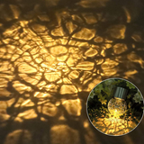 Lampe Suspendue Colorée Solaire De Jardin