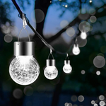 Lampe Suspendue Colorée Solaire De Jardin