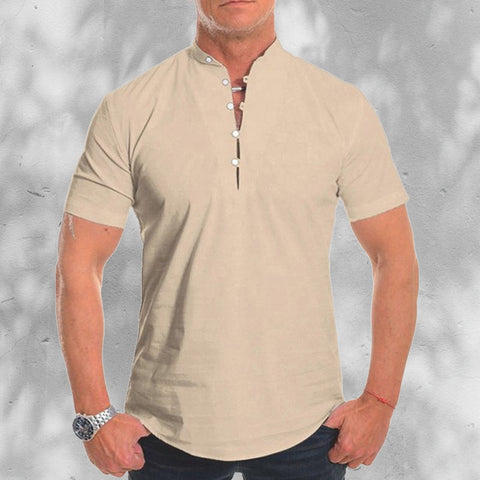 T-shirt Décontracté Léger Pour Hommes