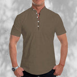 T-shirt Décontracté Léger Pour Hommes