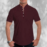 T-shirt Décontracté Léger Pour Hommes
