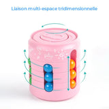 Cube magique 3 en 1 pour canettes de boisson gazeuse