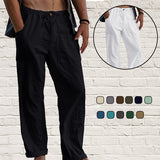 Pantalons en lin pour hommes