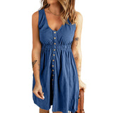 Mini robe sans manches Elfootd