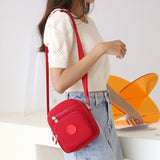 Sac messager multicouche pour femme