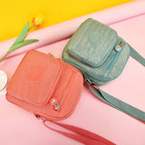 Sac messager multicouche pour femme