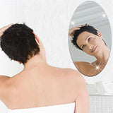 Mur de miroir de salle de bain adhésif