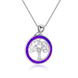 Nouveau collier creux arbre de vie
