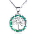 Nouveau collier creux arbre de vie