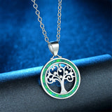 Nouveau collier creux arbre de vie