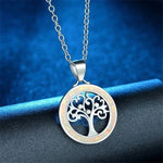 Nouveau collier creux arbre de vie
